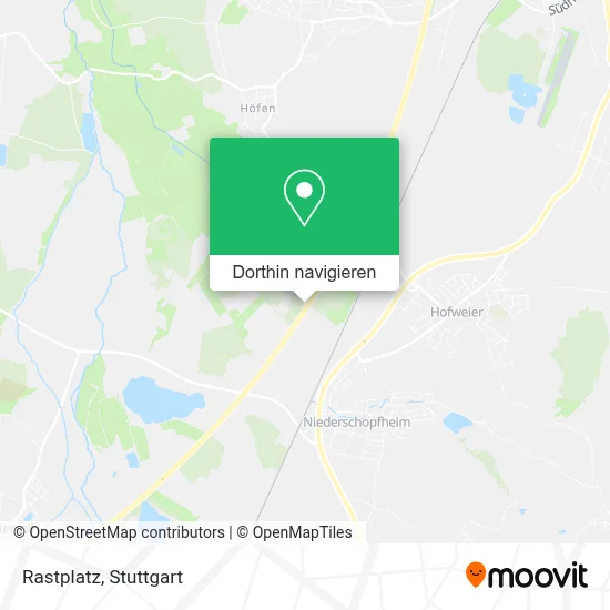 Rastplatz Karte