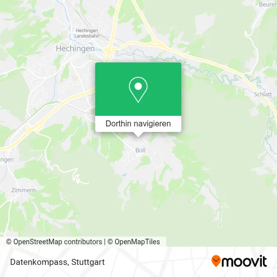 Datenkompass Karte