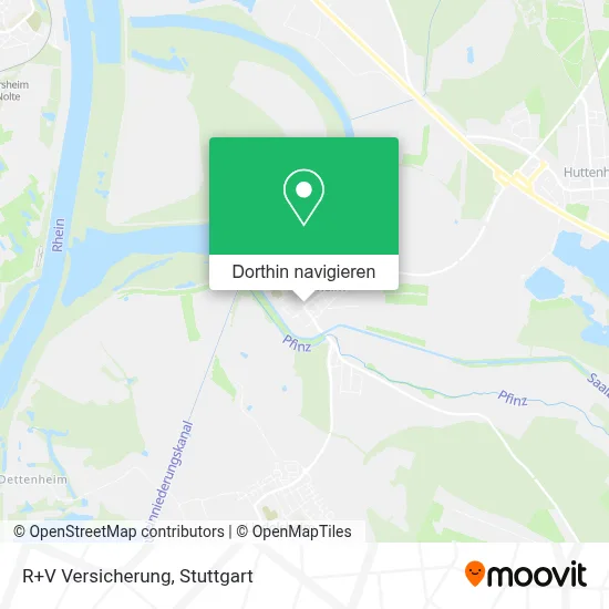 R+V Versicherung Karte