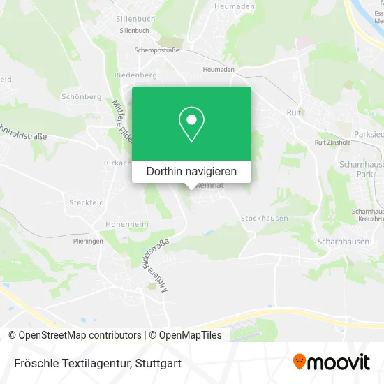 Fröschle Textilagentur Karte
