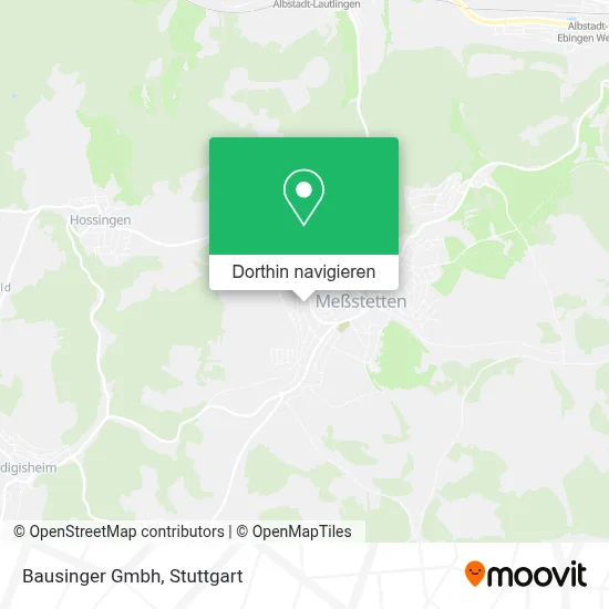 Bausinger Gmbh Karte