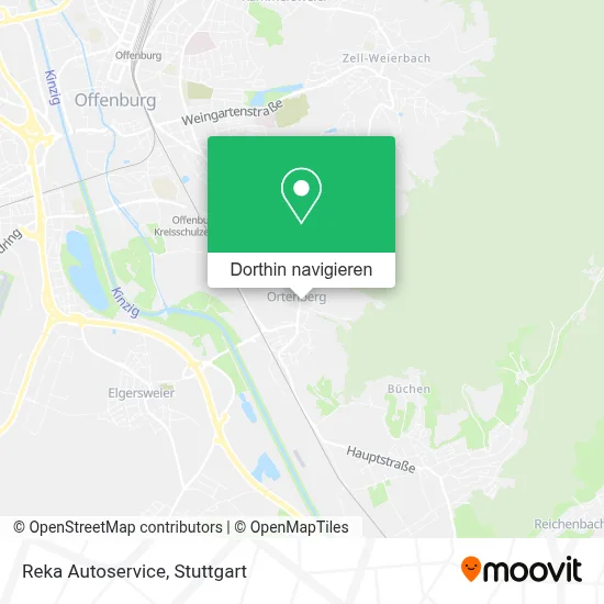 Reka Autoservice Karte