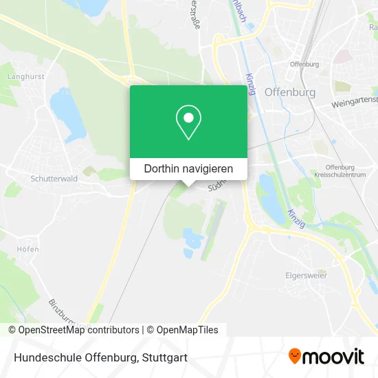 Hundeschule Offenburg Karte