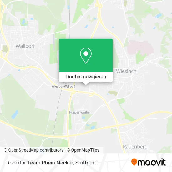 Rohrklar Team Rhein-Neckar Karte