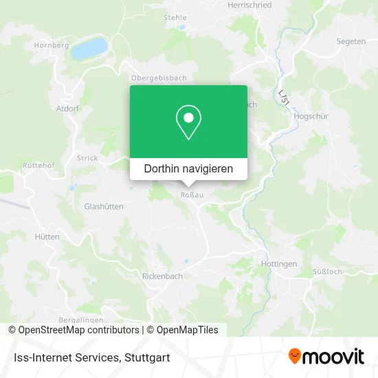 Iss-Internet Services Karte