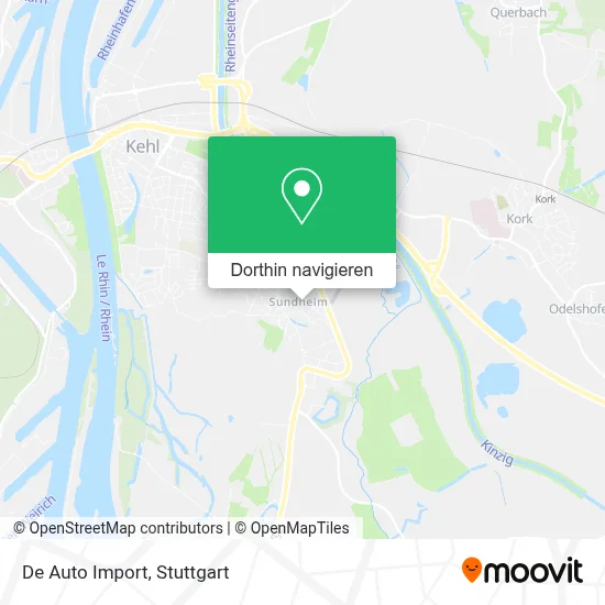 De Auto Import Karte