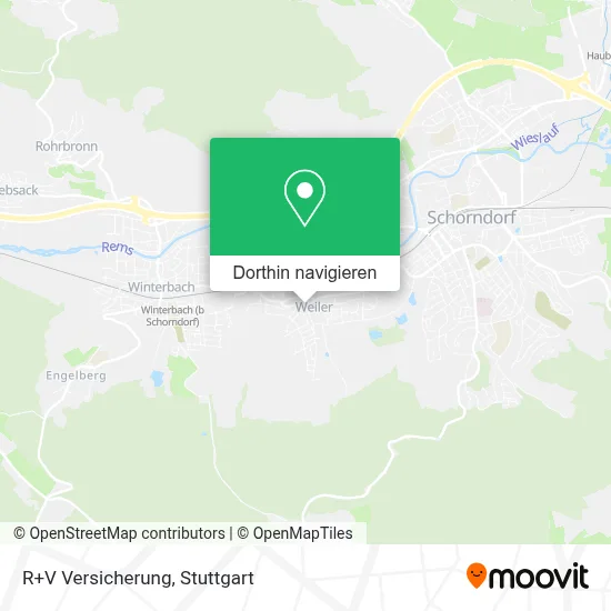 R+V Versicherung Karte