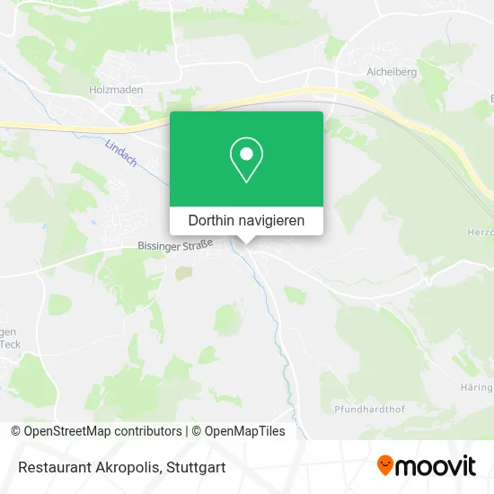 Restaurant Akropolis Karte