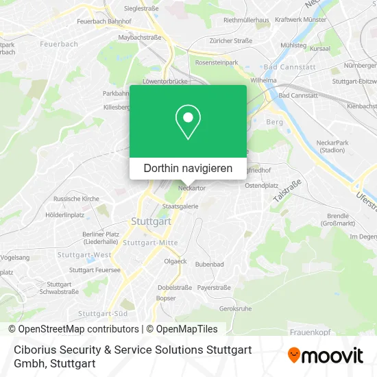 Ciborius Security & Service Solutions Stuttgart Gmbh Karte