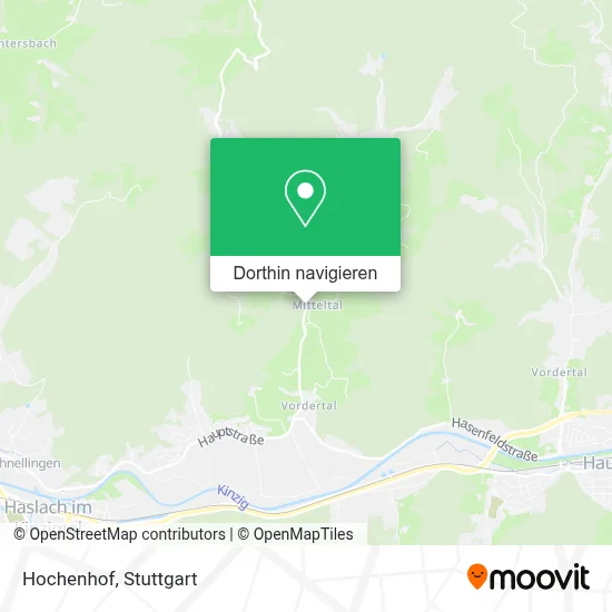 Hochenhof Karte