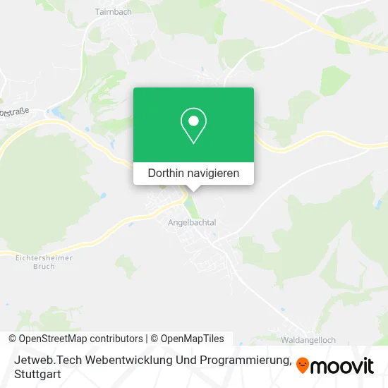 Jetweb.Tech Webentwicklung Und Programmierung Karte