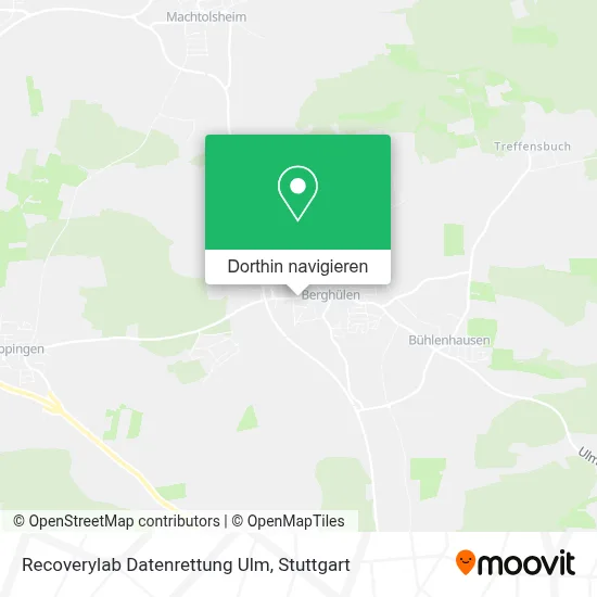 Recoverylab Datenrettung Ulm Karte