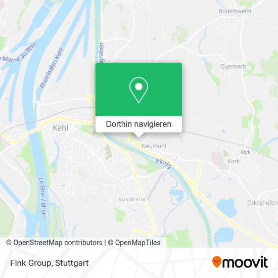 Fink Group Karte
