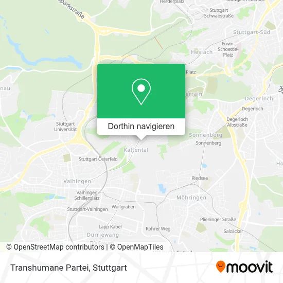 Transhumane Partei Karte