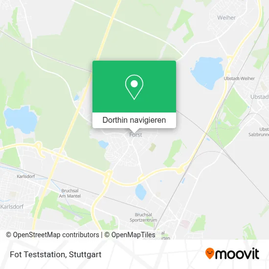 Fot Teststation Karte