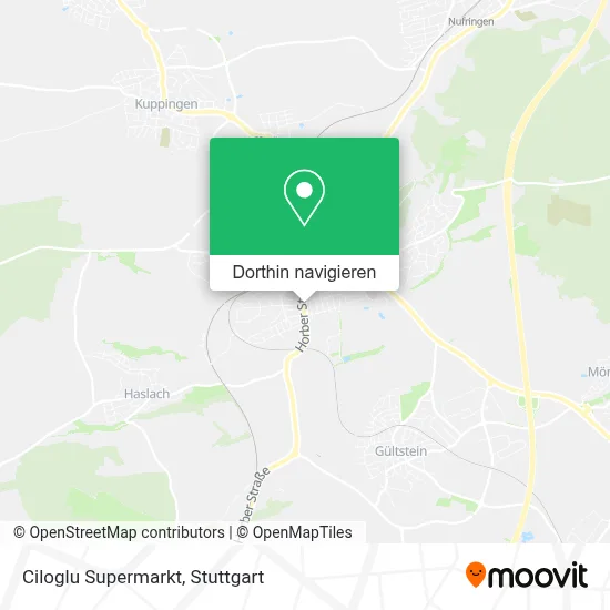 Ciloglu Supermarkt Karte