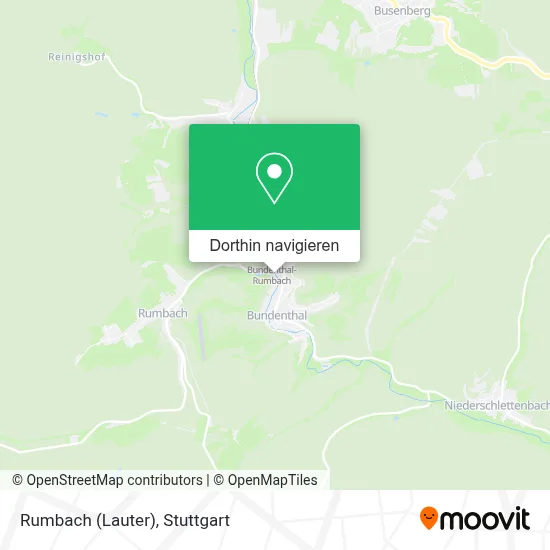 Rumbach (Lauter) Karte