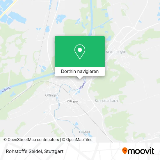 Rohstoffe Seidel Karte