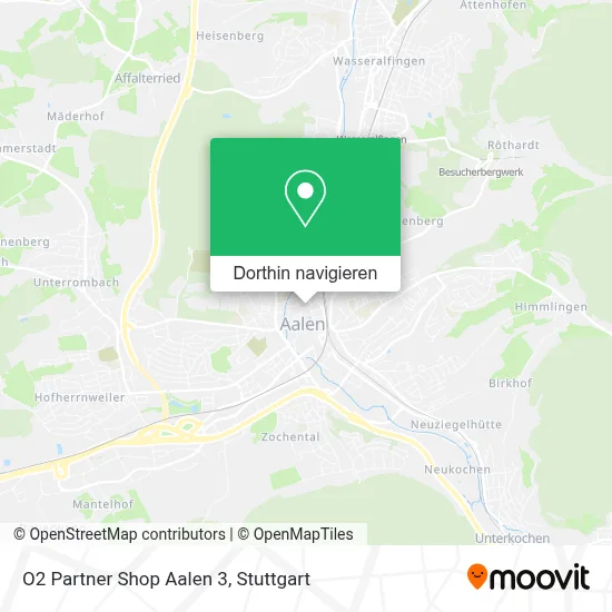 O2 Partner Shop Aalen 3 Karte