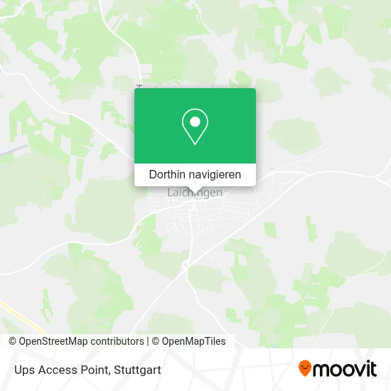 Ups Access Point Karte