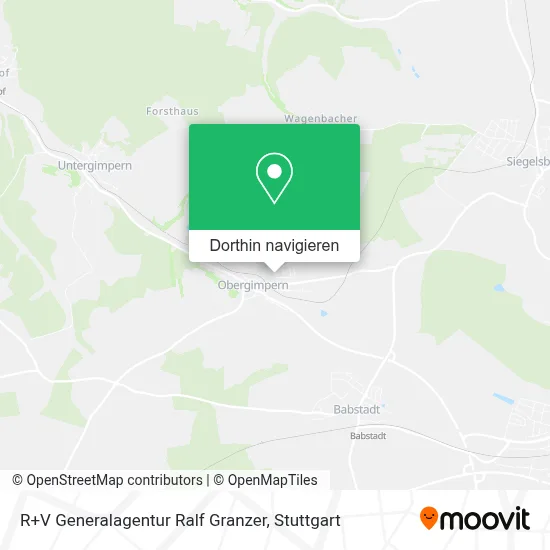 R+V Generalagentur Ralf Granzer Karte