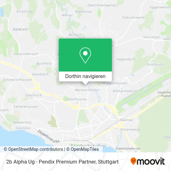 2b Alpha Ug - Pendix Premium Partner Karte