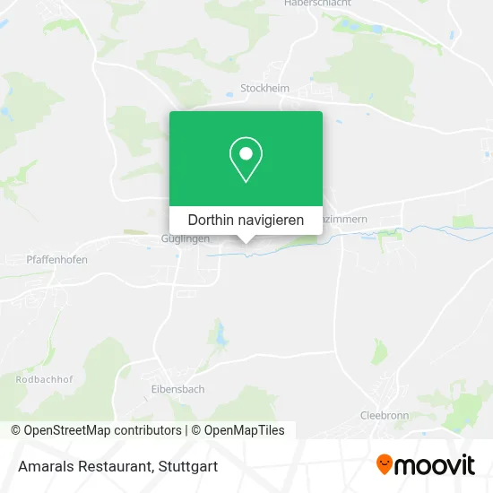 Amarals Restaurant Karte