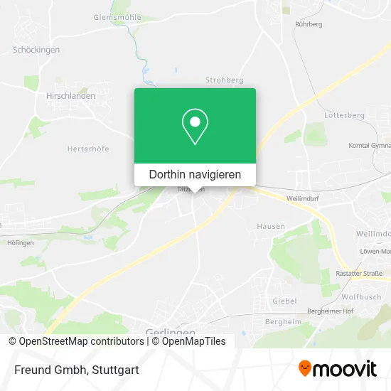 Freund Gmbh Karte