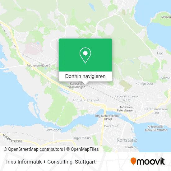 Ines-Informatik + Consulting Karte