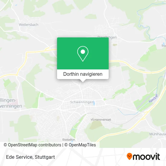 Ede Service Karte