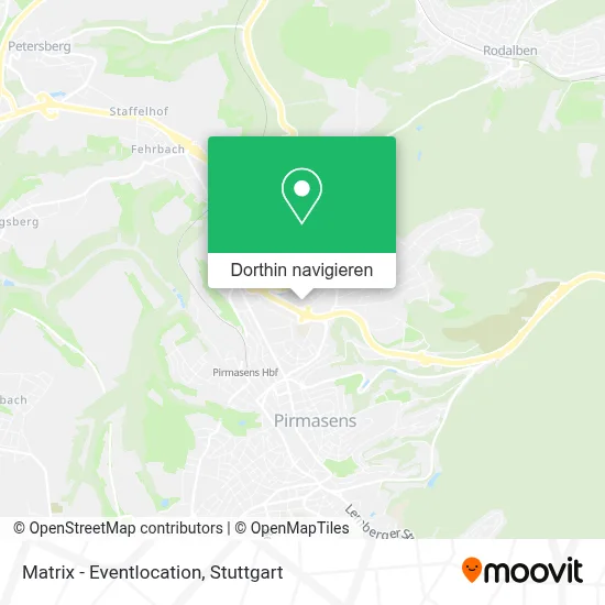 Matrix - Eventlocation Karte