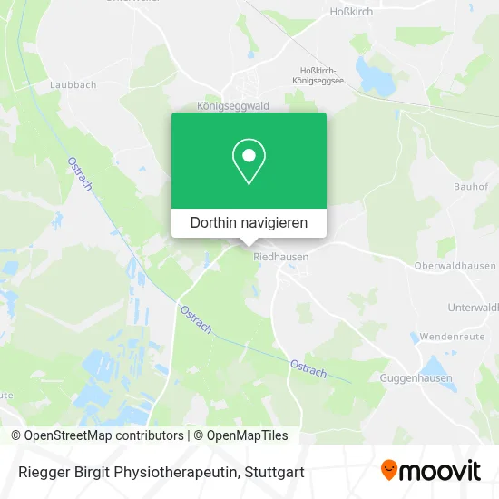 Riegger Birgit Physiotherapeutin Karte