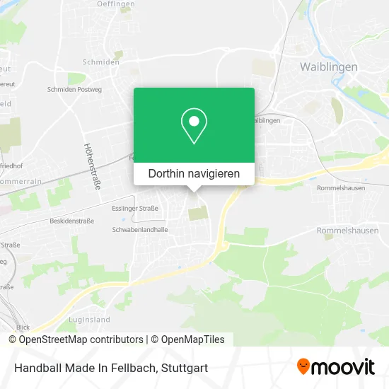 Handball Made In Fellbach Karte