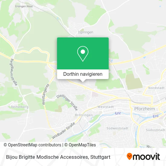 Bijou Brigitte Modische Accessoires Karte