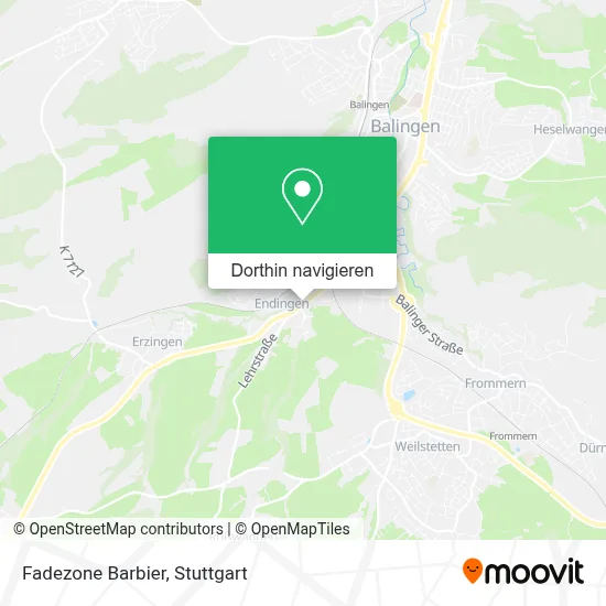 Fadezone Barbier Karte