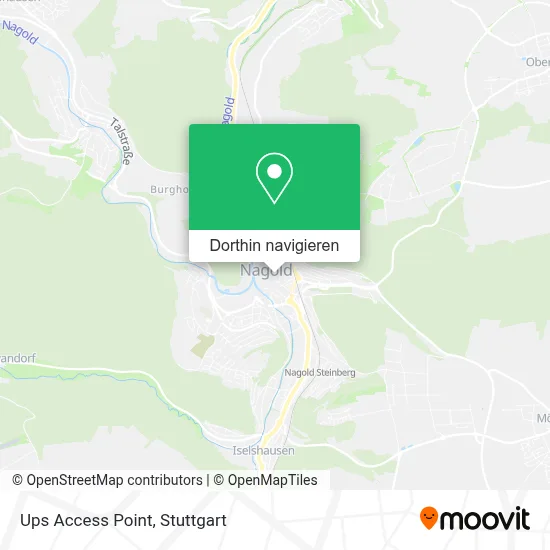 Ups Access Point Karte
