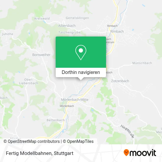 Fertig Modellbahnen Karte