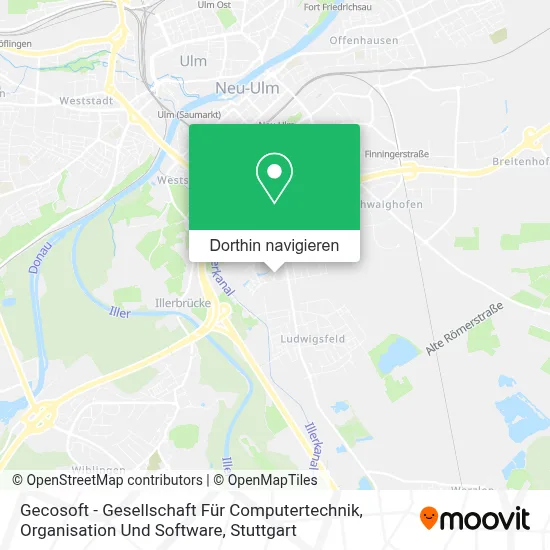 Gecosoft - Gesellschaft Für Computertechnik, Organisation Und Software Karte