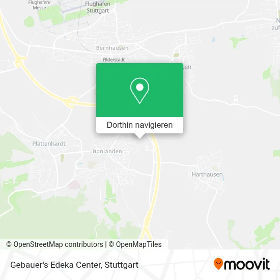 Gebauer's Edeka Center Karte