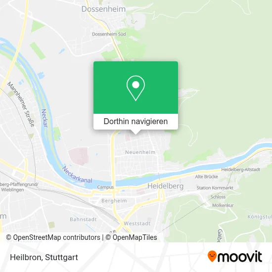 Heilbron Karte