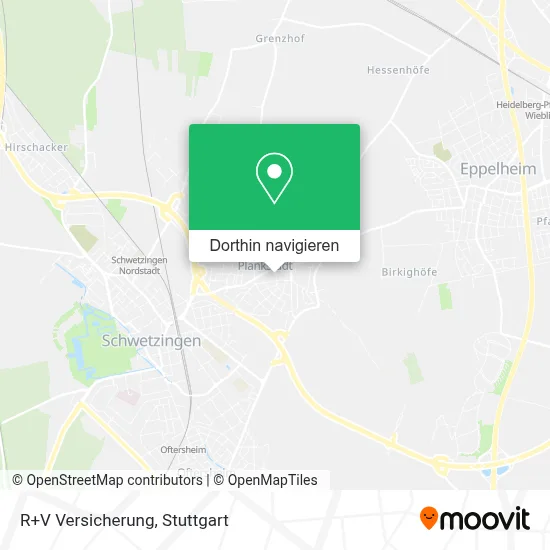 R+V Versicherung Karte