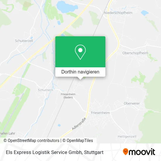 Els Express Logistik Service Gmbh Karte