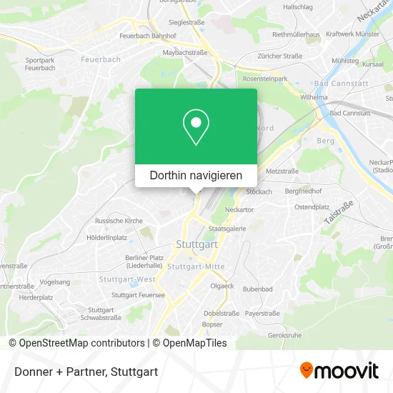 Donner + Partner Karte