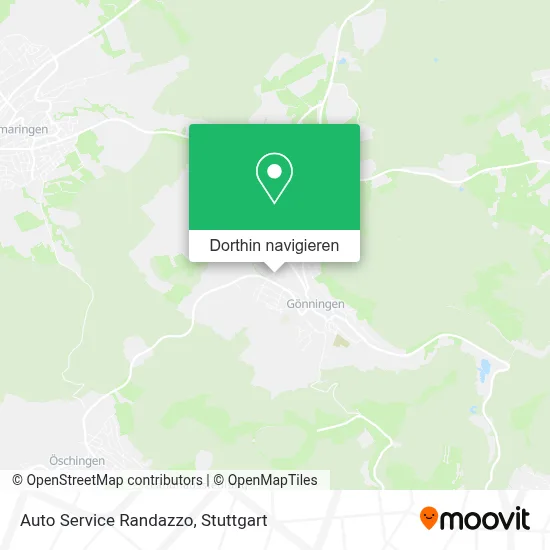 Auto Service Randazzo Karte