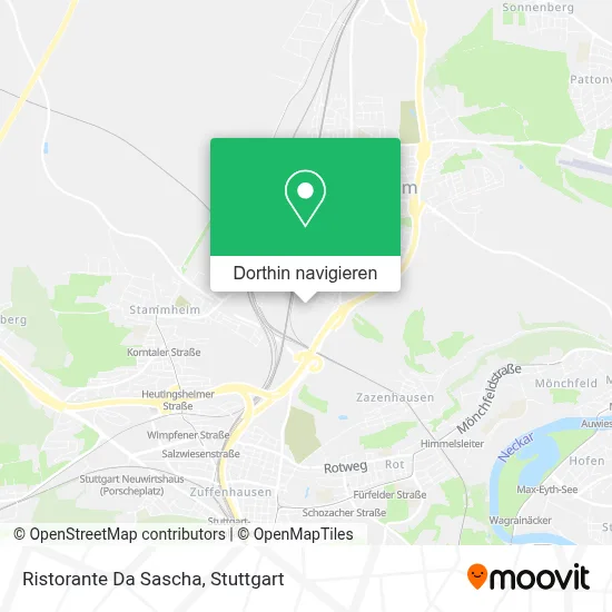 Ristorante Da Sascha Karte