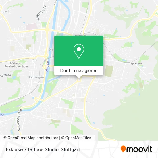 Exklusive Tattoos Studio Karte