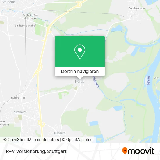 R+V Versicherung Karte