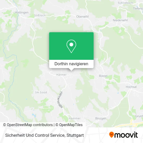 Sicherheit Und Control Service Karte