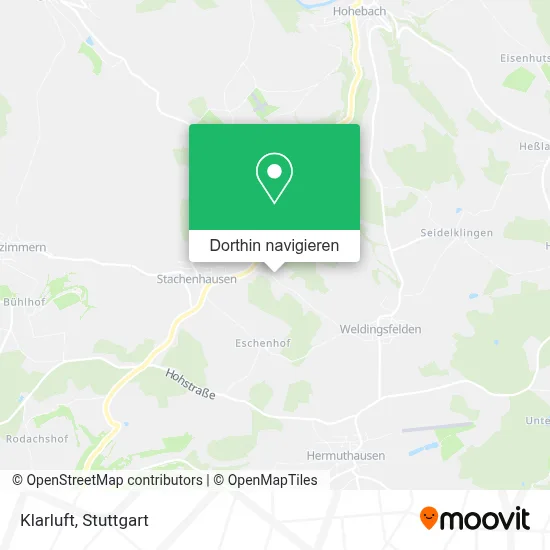 Klarluft Karte
