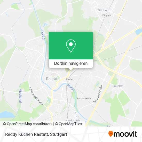 Reddy Küchen Rastatt Karte